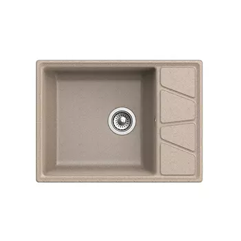 Кухонная мойка GranFest Vertex GF-V--680L песочный