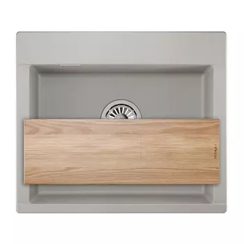 Кухонная мойка Granula Estetica 58х50 ES-5804 базальт