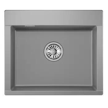 Кухонная мойка Granula Estetica 58х50 ES-5804 алюминиум