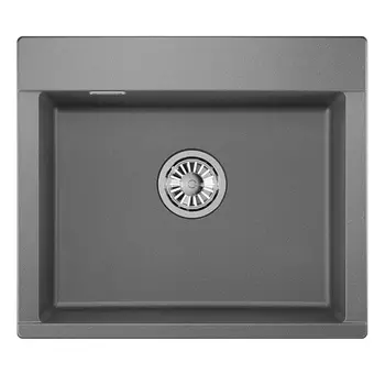 Кухонная мойка Granula Estetica 58х50 ES-5804 графит