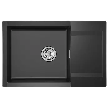 Кухонная мойка Granula Estetica 78х50 ES-7807 шварц
