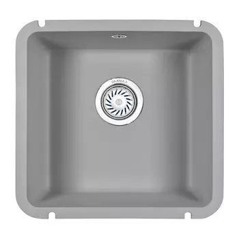 Кухонная мойка Granula GR-3801 45.5х43.5 алюминиум