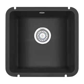 Кухонная мойка Granula GR-3801 45.5х43.5 черный