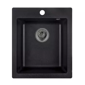 Кухонная мойка Granula GR-4201 41.5х49 черный