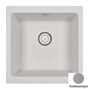 Кухонная мойка Granula GR-4451 45.5х46 алюминиум