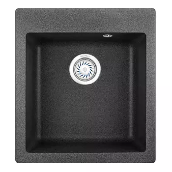 Кухонная мойка Granula GR-4651 46.5х51 графит