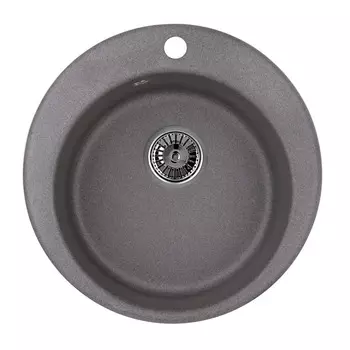 Кухонная мойка Granula GR-4801 47.5х47.5 графит