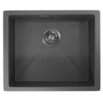 Кухонная мойка Granula GR-5445U 54х45 графит матовый