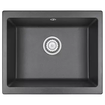 Кухонная мойка Granula GR-5551 55.5х46 графит