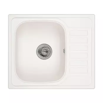 Кухонная мойка Granula GR-5801 575х495 арктик