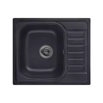 Кухонная мойка Granula GR-5801 575х495 черный
