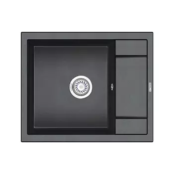 Кухонная мойка Granula GR-6002 60х50 шварц