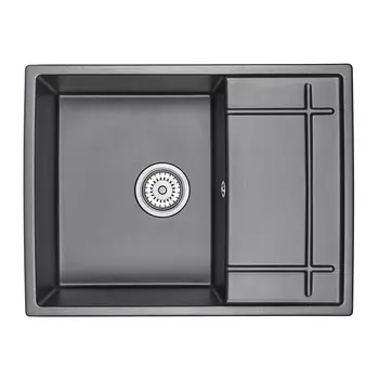 Кухонная мойка Granula GR-6501 65х49.5 шварц