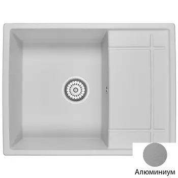 Кухонная мойка Granula GR-6501 65х49.5 алюминиум