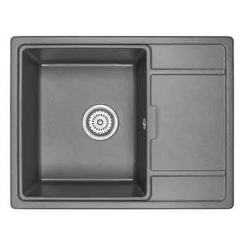 Кухонная мойка Granula GR-6503 65х50 графит