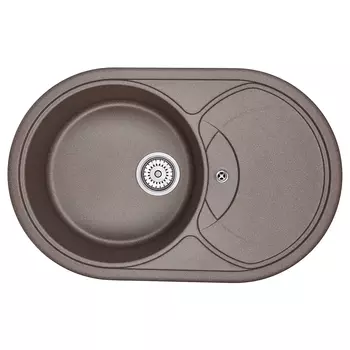 Кухонная мойка Granula GR-7801 775х495 эспрессо