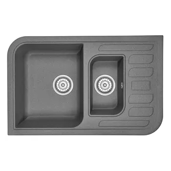 Кухонная мойка Granula GR-7803 775х495 графит