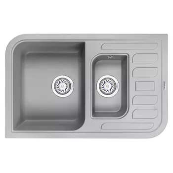 Кухонная мойка Granula GR-7803 алюминиум