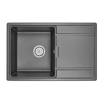 Кухонная мойка Granula GR-7804 78х50 черный