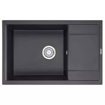 Кухонная мойка Granula GR-7805 78х50 черный
