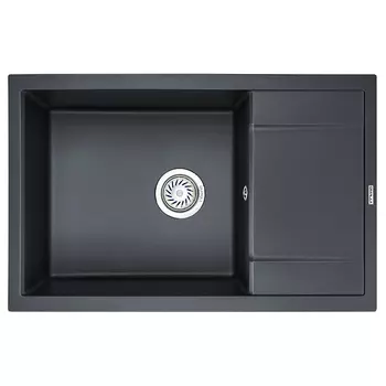 Кухонная мойка Granula GR-7805 78х50 шварц