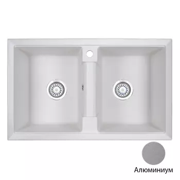 Кухонная мойка Granula GR-8101 алюминиум