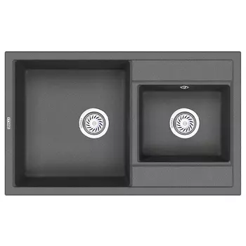 Кухонная мойка Granula GR-8201 82х50 графит