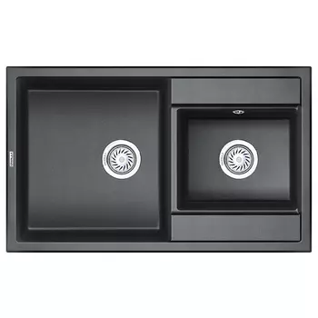Кухонная мойка Granula GR-8201 82х50 шварц
