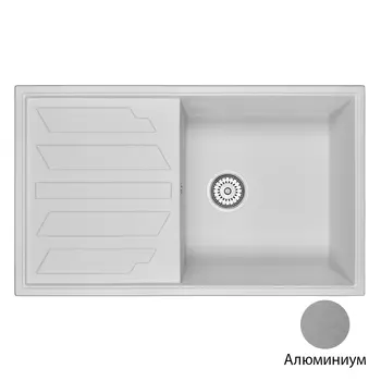 Кухонная мойка Granula GR-8601 алюминиум