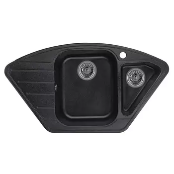 Кухонная мойка Granula GR-9101 890х490 черный