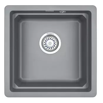 Кухонная мойка Granula Kitchen Space 45х45 KS-4501U алюминиум
