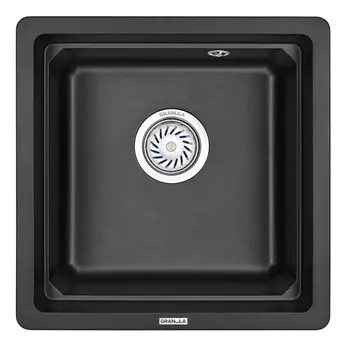 Кухонная мойка Granula Kitchen Space 45х45 KS-4501U черный