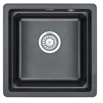 Кухонная мойка Granula Kitchen Space 45х45 KS-4501U шварц