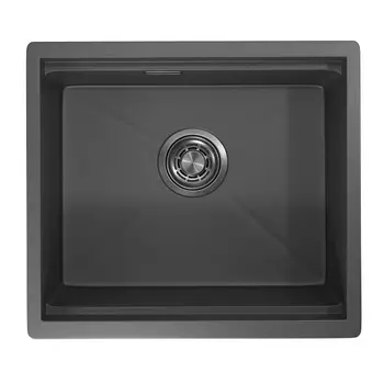 Кухонная мойка Granula Kitchen Space 50х44.5 KS-5045U графит матовый