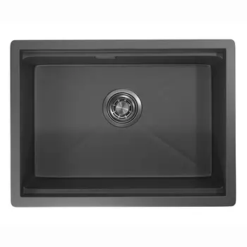 Кухонная мойка Granula Kitchen Space 60х44.5 KS-6045U графит матовый