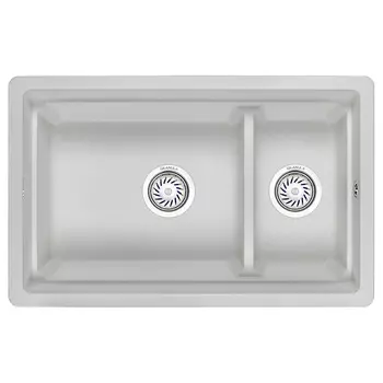 Кухонная мойка Granula Kitchen Space 73х45.5 KS-7304U арктик