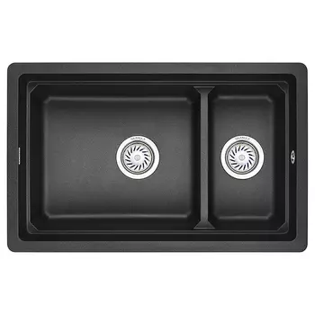 Кухонная мойка Granula Kitchen Space 73х45.5 KS-7304U черный