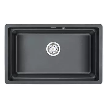 Кухонная мойка Granula Kitchen Space 73х45 KS-7303U шварц