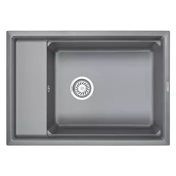 Кухонная мойка Granula Kitchen Space 73х51 KS-7305 алюминиум