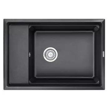 Кухонная мойка Granula Kitchen Space 73х51 KS-7305 черный
