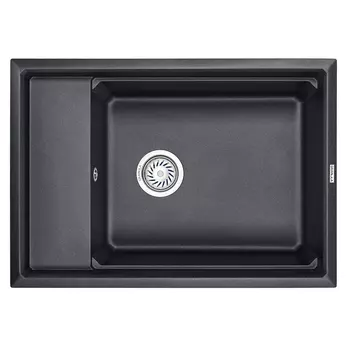 Кухонная мойка Granula Kitchen Space 73х51 KS-7305 шварц