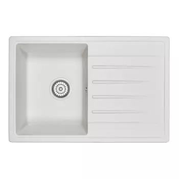 Кухонная мойка Granula Standart 76х50 ST-7602 белый