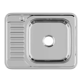 Кухонная мойка Iddis Basic BAS65PRi77 правая полированная