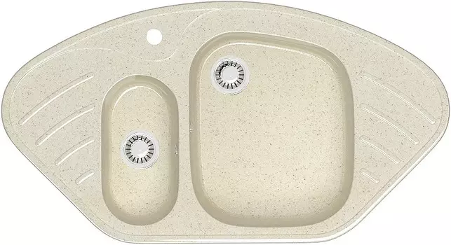 Кухонная мойка Marrbaxx Аделис Z23 бежевый глянец