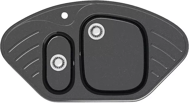 Кухонная мойка Marrbaxx Аделис Z23 черный глянец