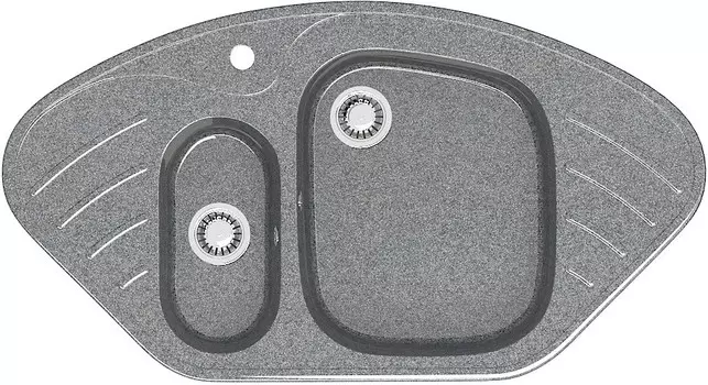 Кухонная мойка Marrbaxx Аделис Z23 темно-серый глянец
