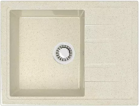 Кухонная мойка Marrbaxx Анастасия Z150 бежевый глянец