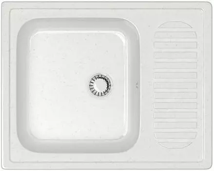 Кухонная мойка Marrbaxx Арлин Z15 белый лёд глянец