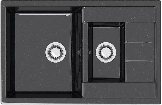 Кухонная мойка Marrbaxx Блонди Z210 черный глянец