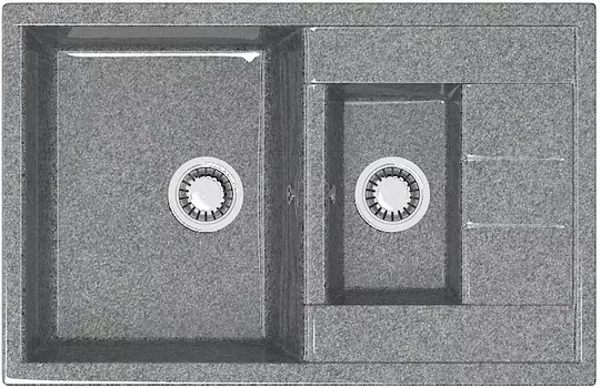 Кухонная мойка Marrbaxx Блонди Z210 темно-серый глянец